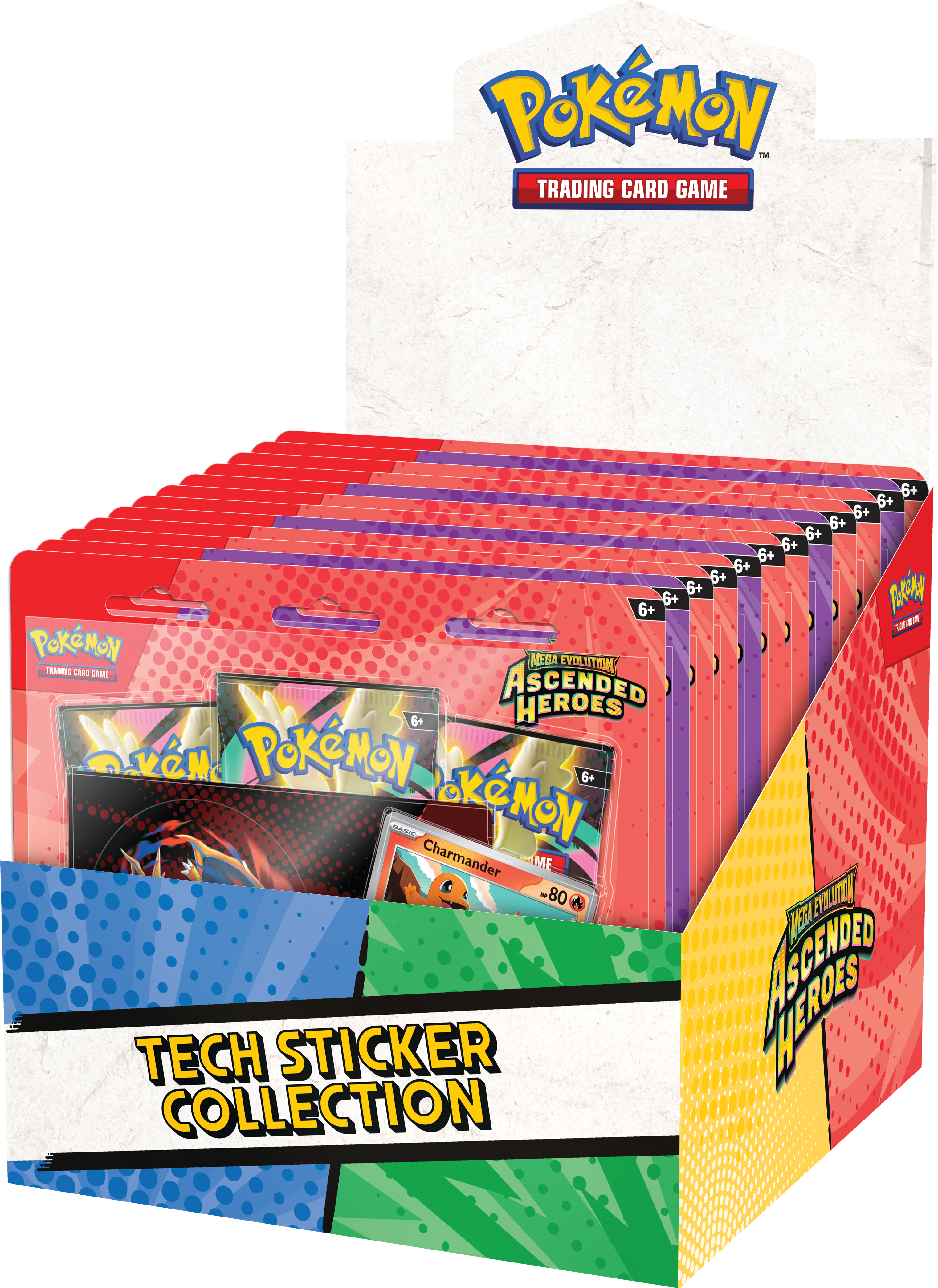 Ascended Heroes - Display - Tech Sticker Collection