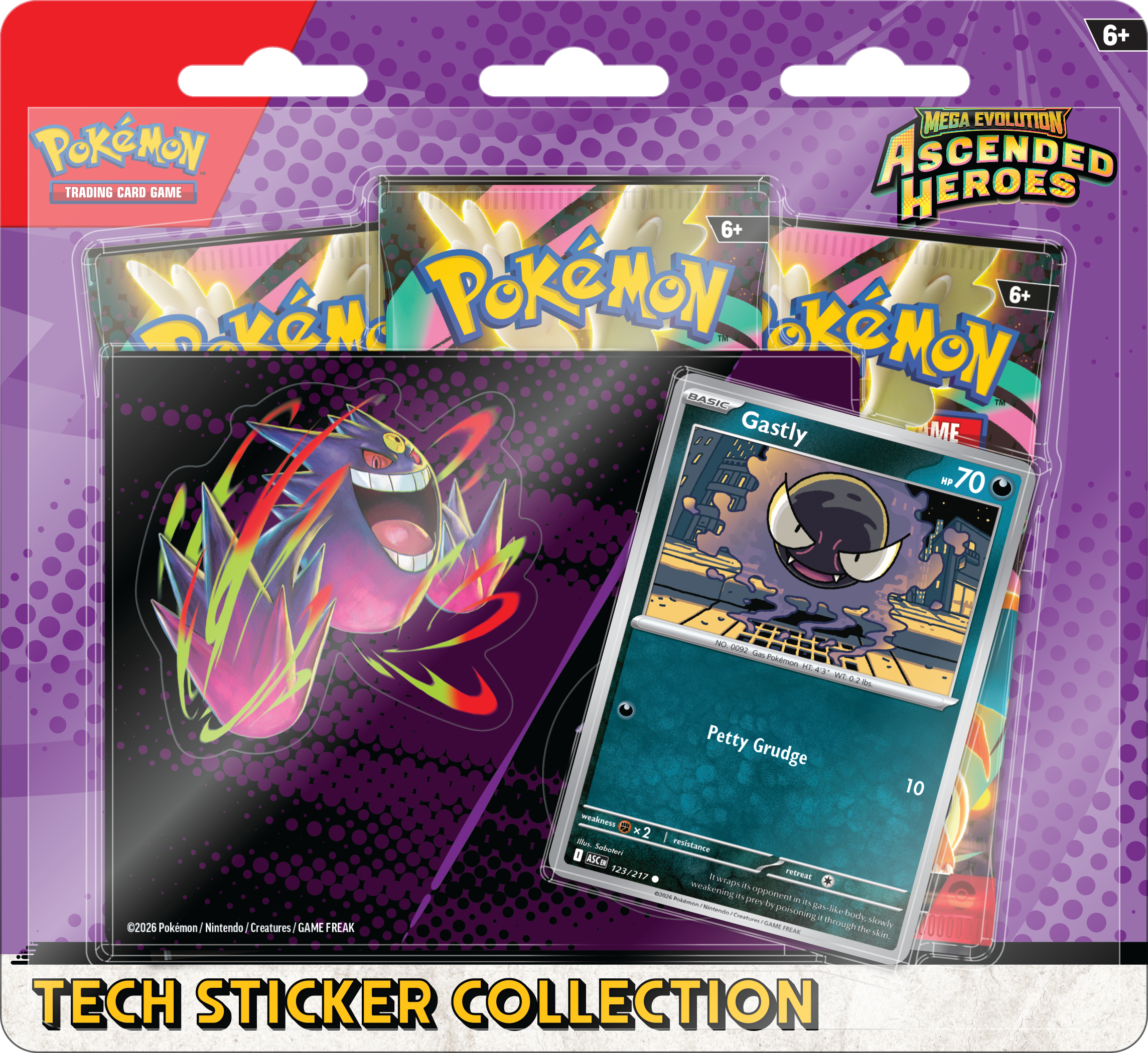 Ascended Heroes - Tech Sticker Collection (PAR) (PREVENTA)