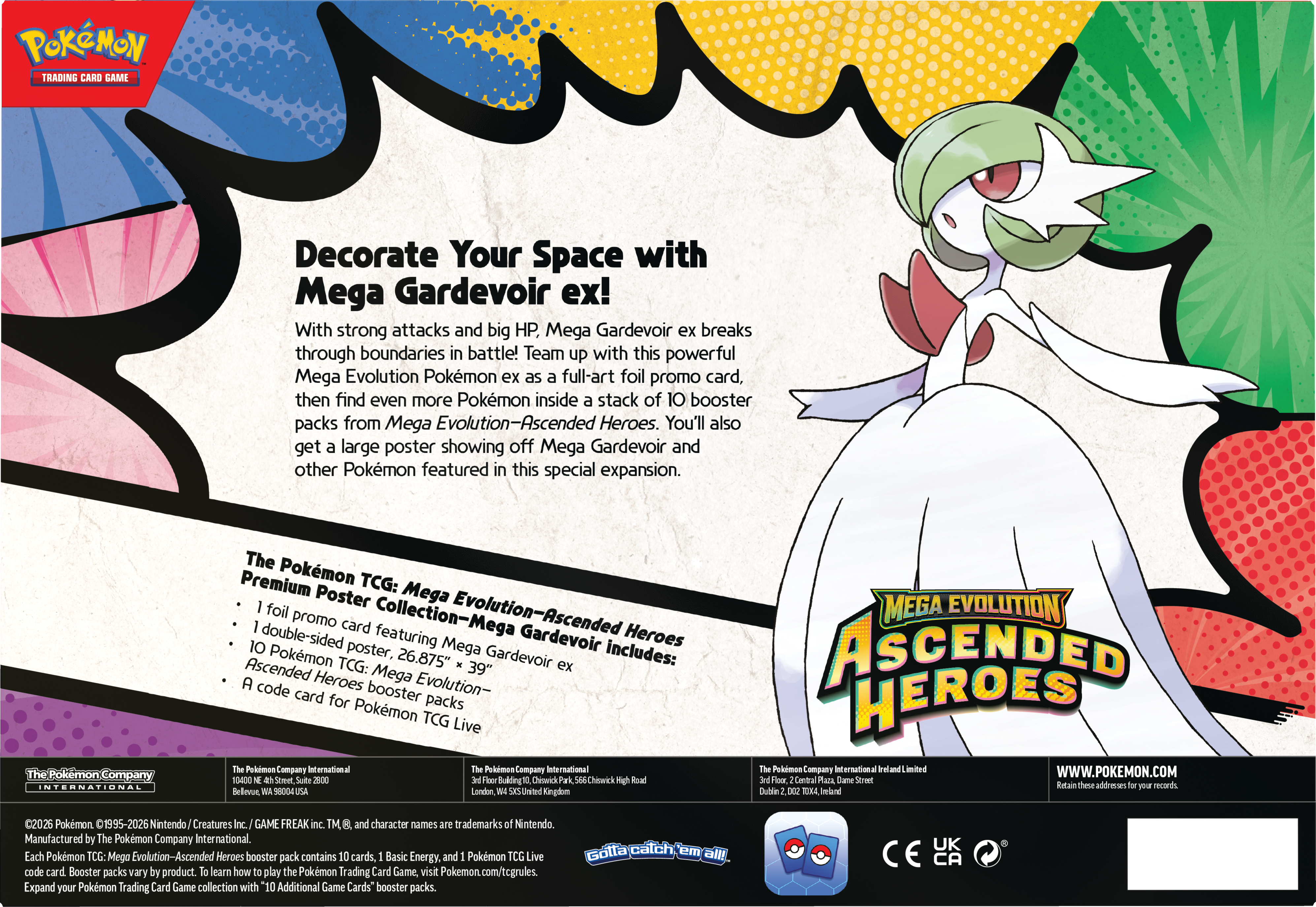 Ascended Heroes - Premium Poster Collection - Mega Gardevoir (PROXIMAMENTE)