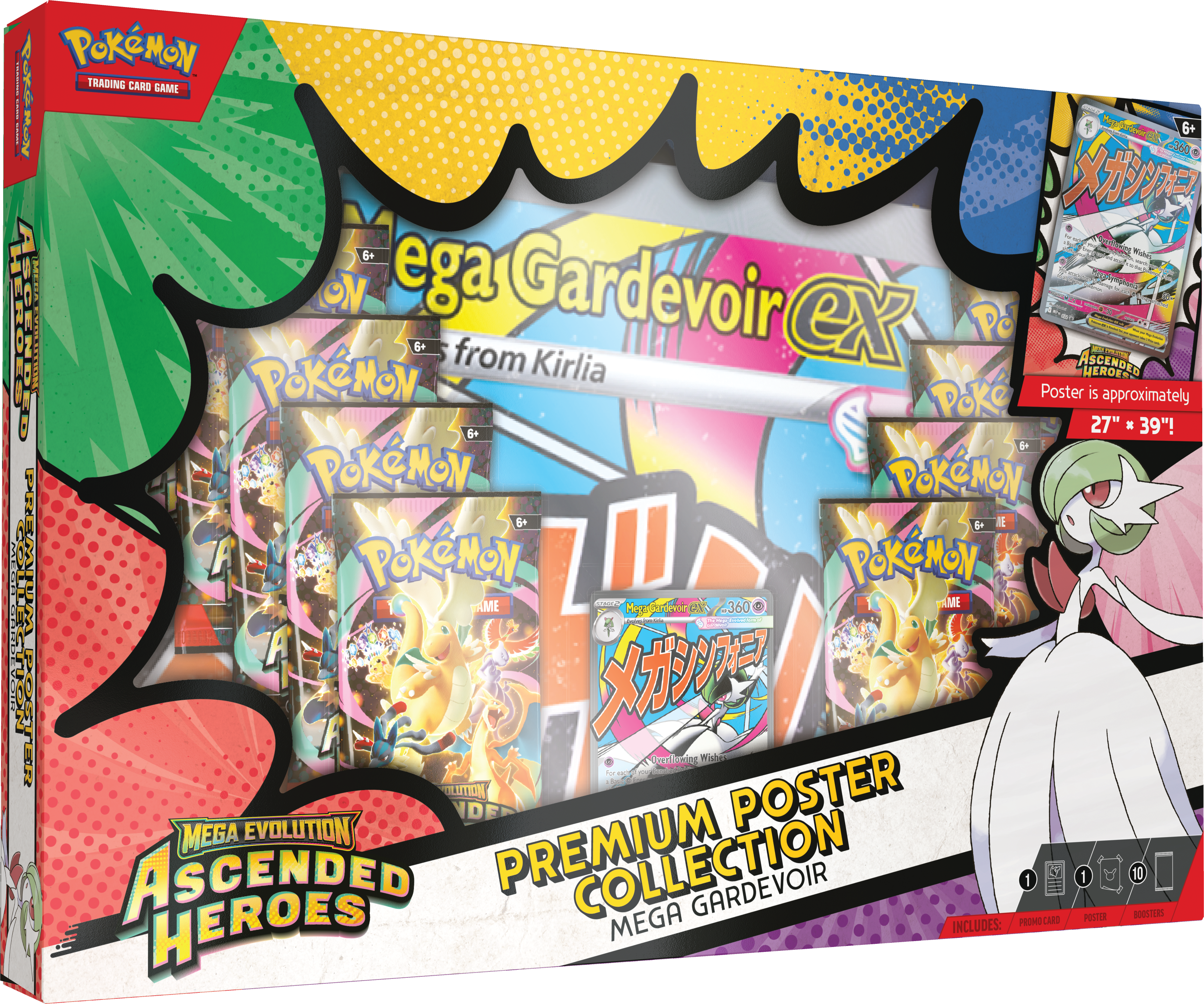 Ascended Heroes - Premium Poster Collection - Mega Gardevoir (PROXIMAMENTE)
