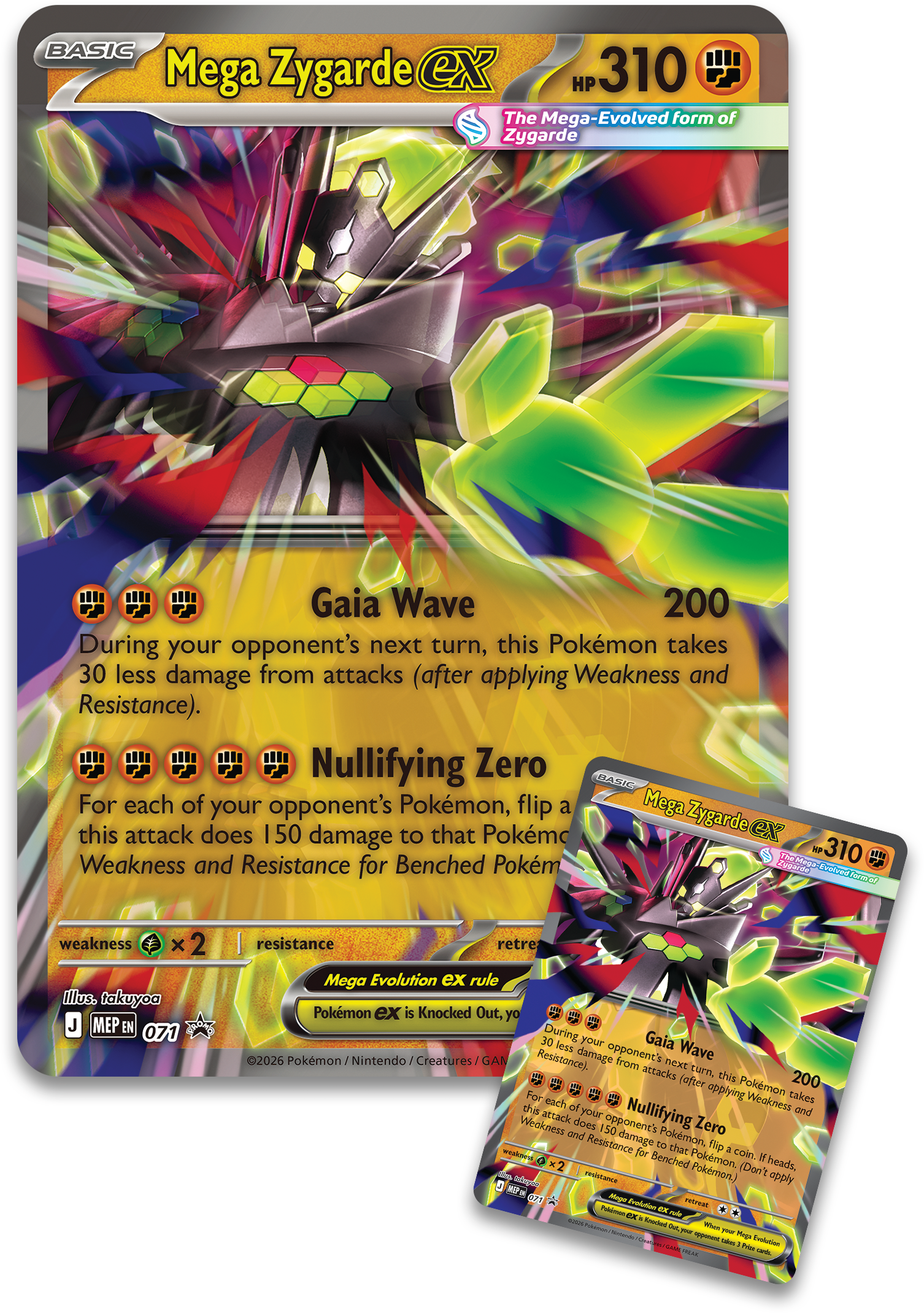 Mega Zygarde Promo