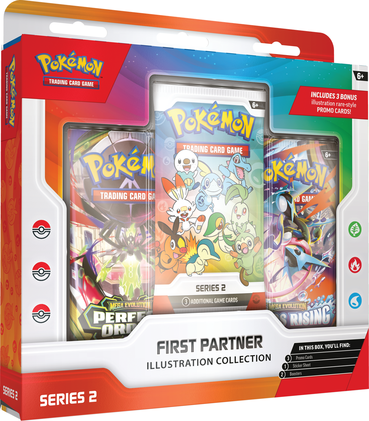 Pokemon First Partner Collection Pokémon TCG First Partner Illustration Collection - Series 2 - 30th An ...