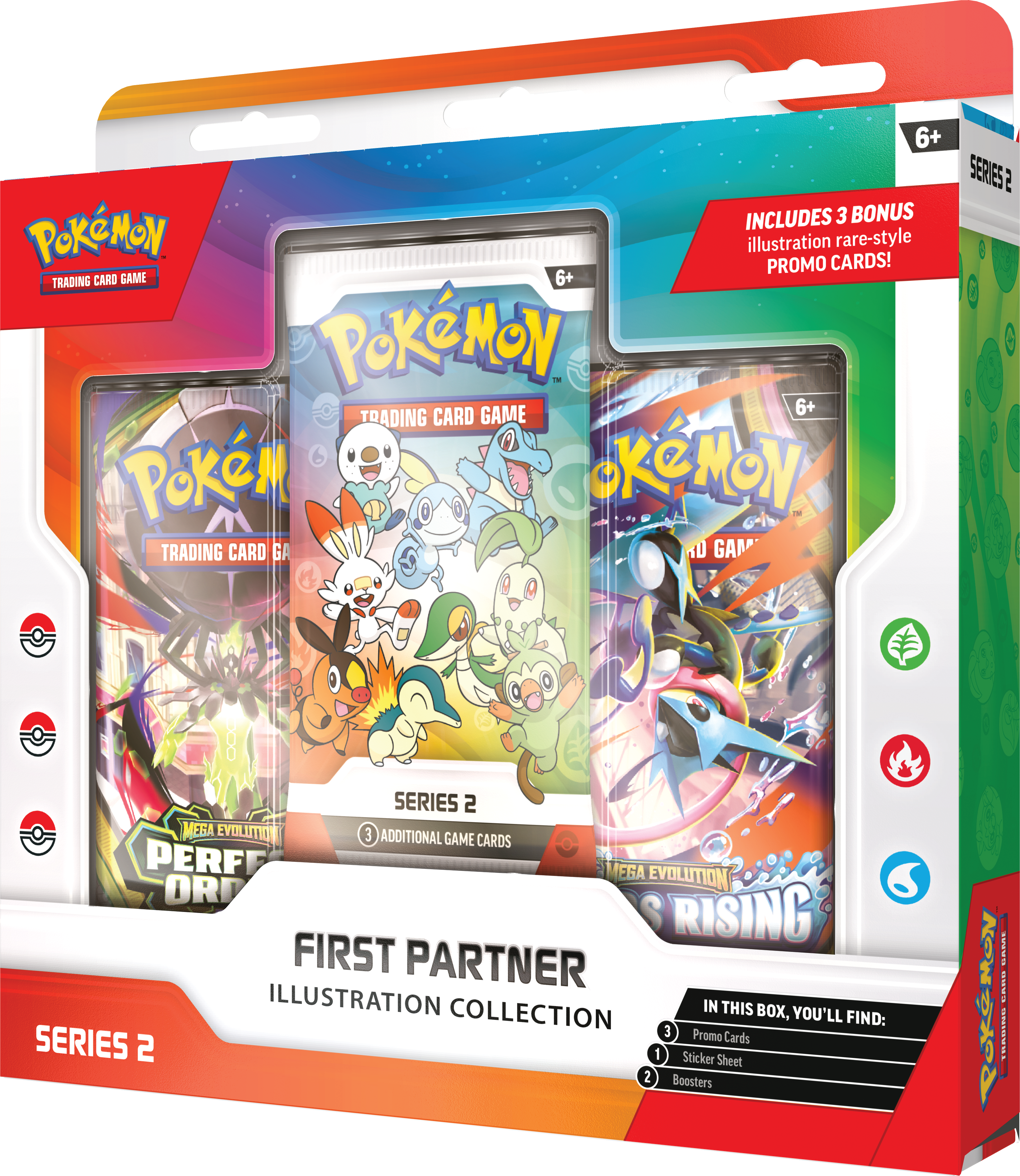 Pokémon TCG First Partner Illustration Collection - Series 2 - 30th Anniversary (PREVENTA PRÒXIMAMENTE)