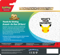 30th Celebration - Tech Sticker Collection (Par) (PREVENTA PRÓXIMAMENTE)
