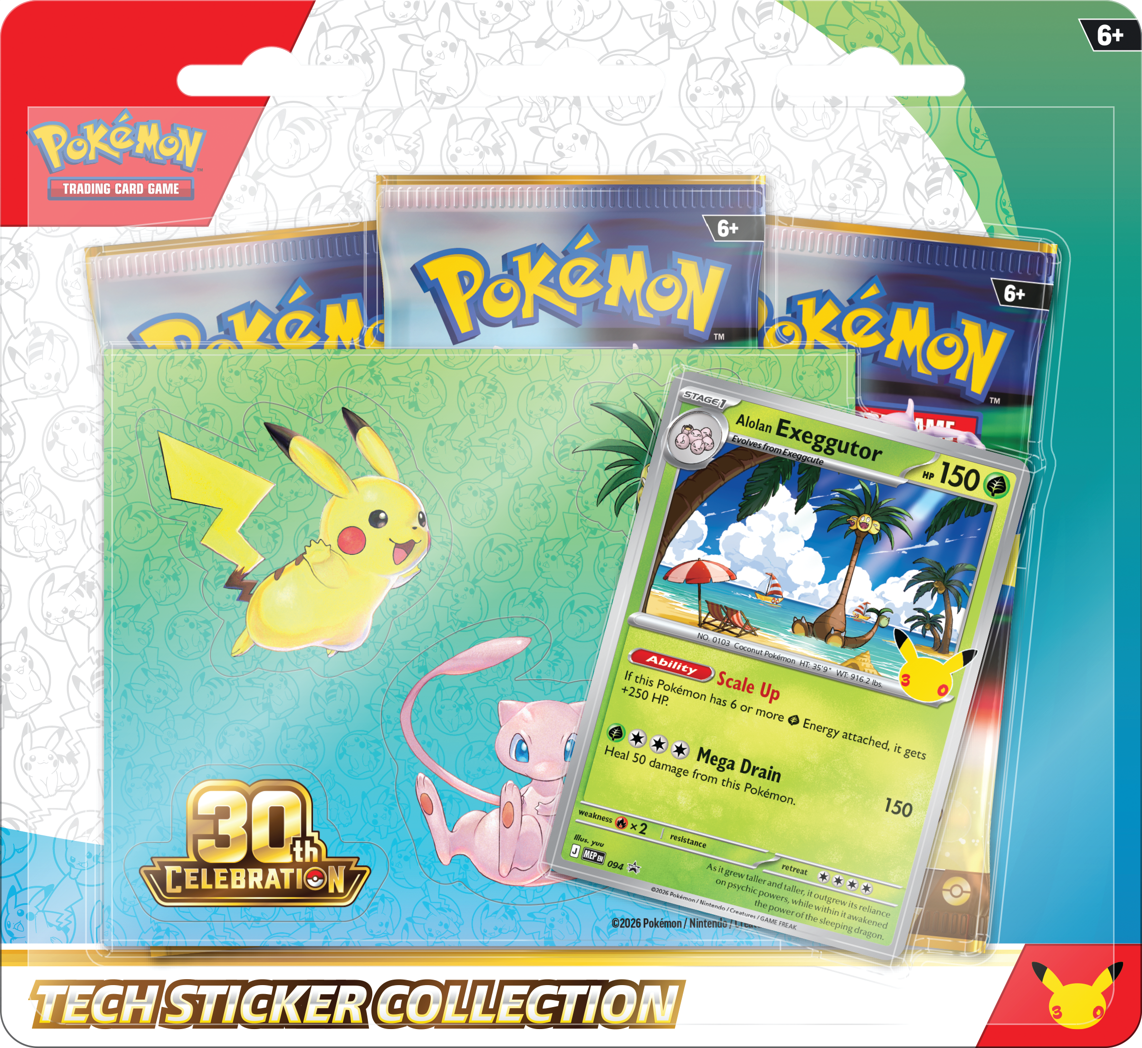 30th Celebration - DISPLAY Tech Sticker Collection  (PREVENTA PRÓXIMAMENTE)