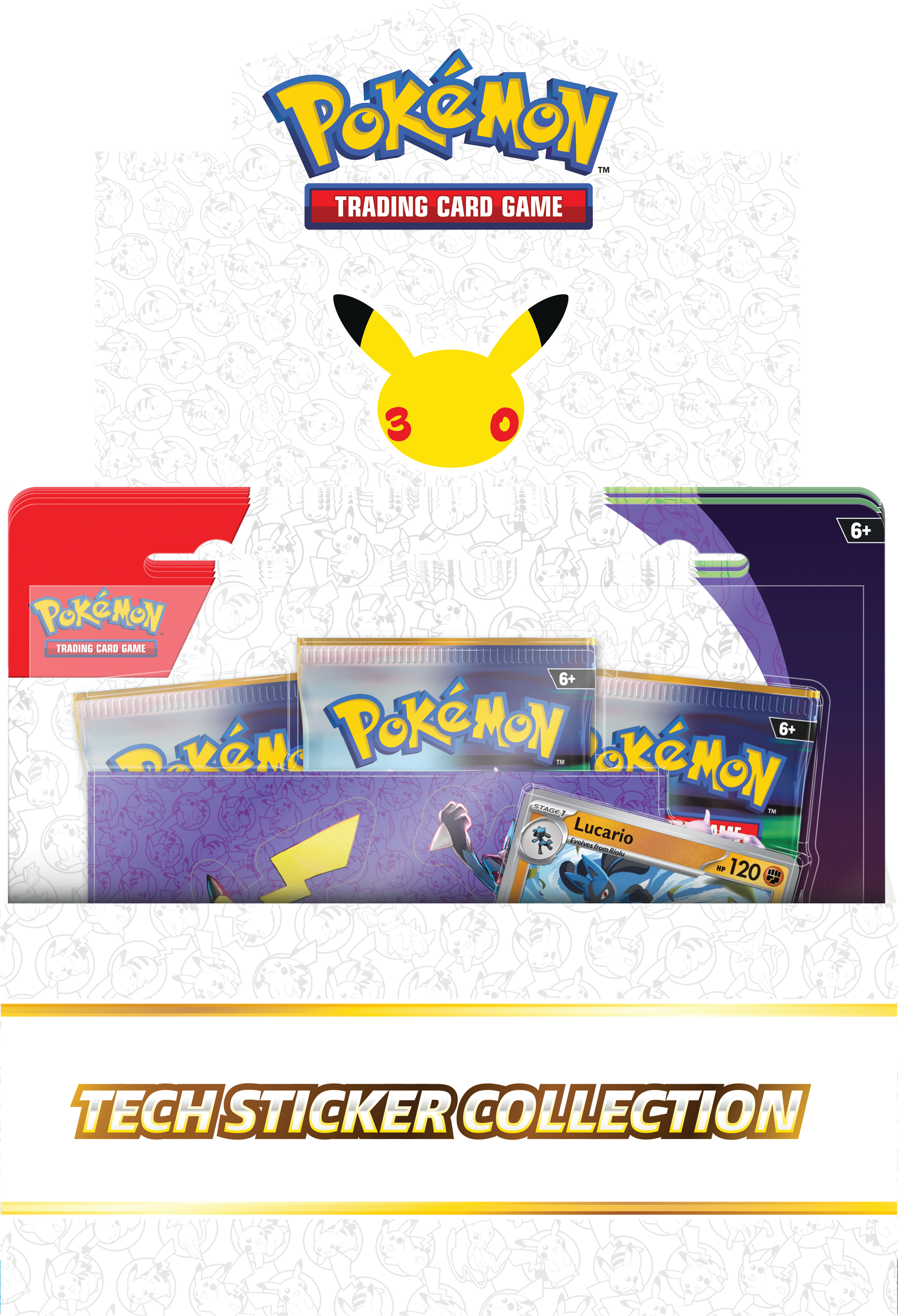 30th Celebration - DISPLAY Tech Sticker Collection  (PREVENTA PRÓXIMAMENTE)