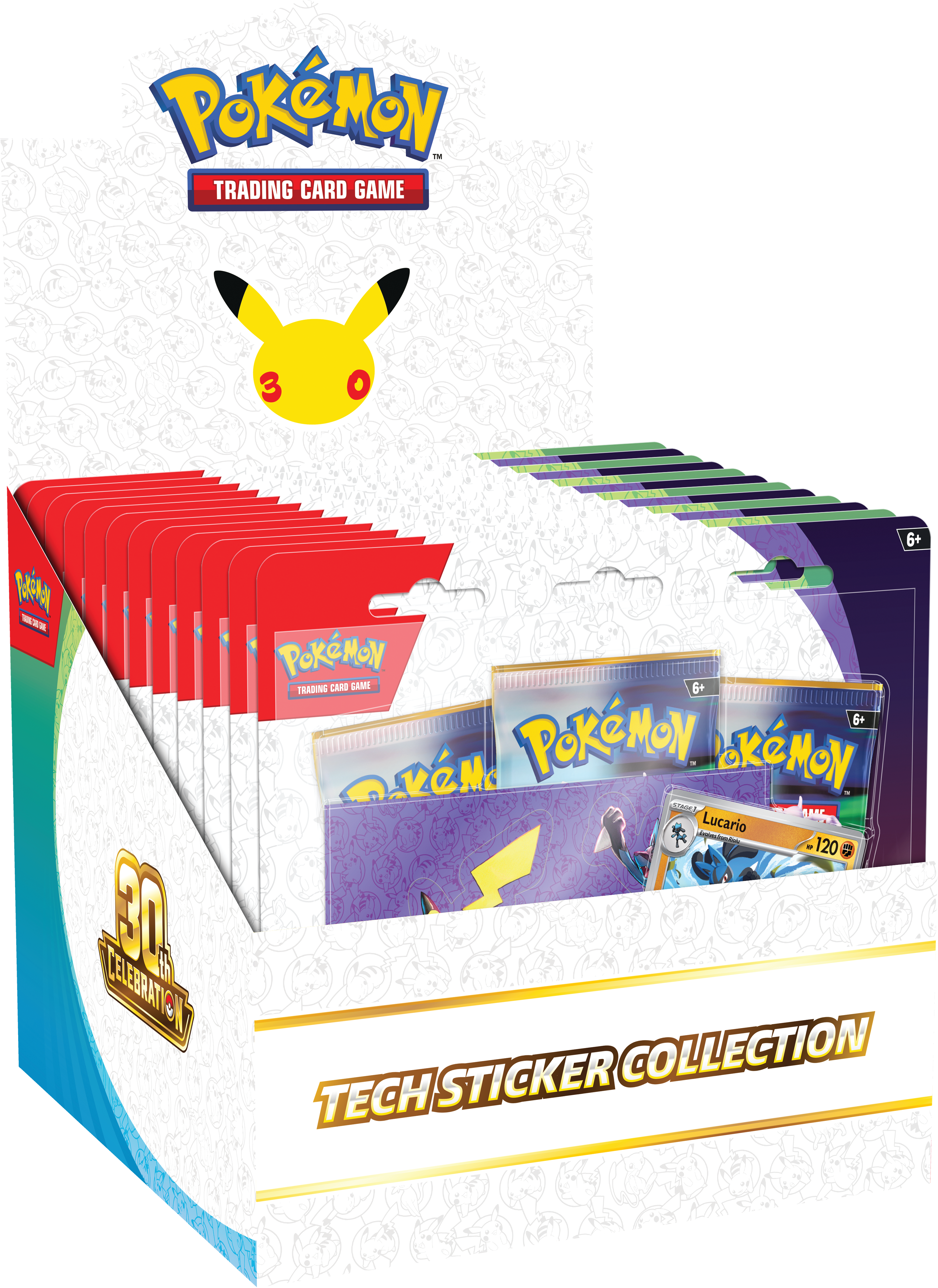 30th Celebration - DISPLAY Tech Sticker Collection  (PREVENTA PRÓXIMAMENTE)