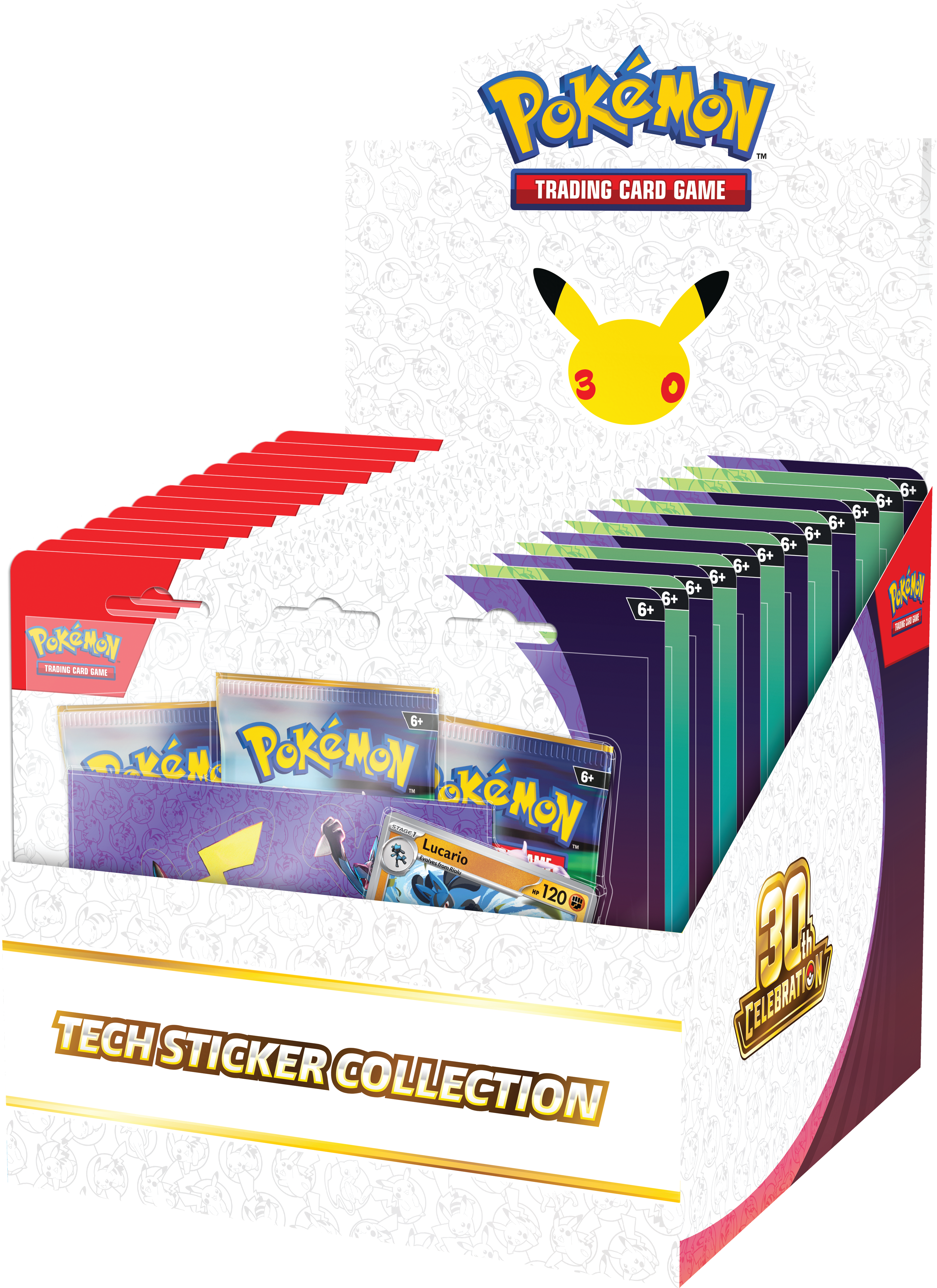 30th Celebration - DISPLAY Tech Sticker Collection  (PREVENTA PRÓXIMAMENTE)