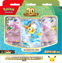 30th Celebration - Battle Decks - Espeon ex & Umbreon ex (PREVENTA PRÓXIMAMENTE)