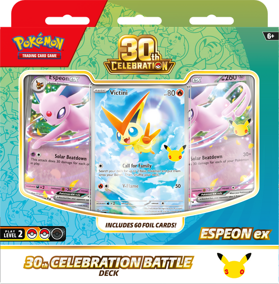 30th Celebration - Battle Deck Espeon ex (PREVENTA)