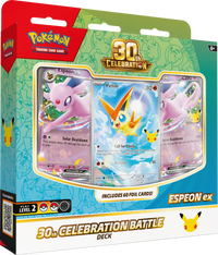 30th Celebration - Battle Decks - Espeon ex & Umbreon ex (PREVENTA PRÓXIMAMENTE)