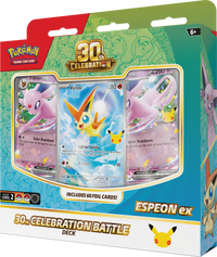 30th Celebration - Battle Decks - Espeon ex & Umbreon ex (PREVENTA PRÓXIMAMENTE)
