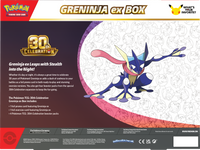 30th Celebration - Sylveon ex Box & Greninja ex Box (PREVENTA PRÓXIMAMENTE)