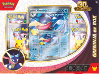 30th Celebration - Sylveon ex Box & Greninja ex Box (PREVENTA PRÓXIMAMENTE)