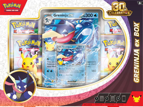 30th Celebration - Greninja ex Box (PREVENTA)