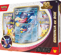 30th Celebration - Sylveon ex Box & Greninja ex Box (PREVENTA PRÓXIMAMENTE)