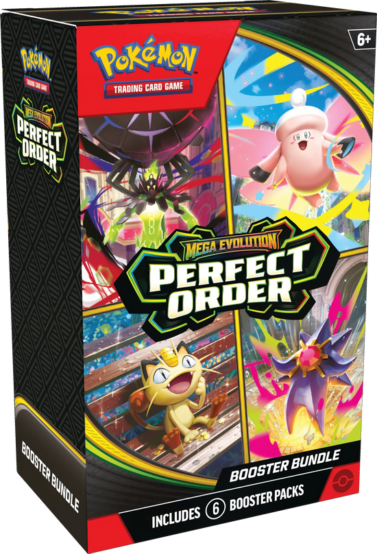 Mega Evolution - Perfect Order - Booster Bundle (Inglés)