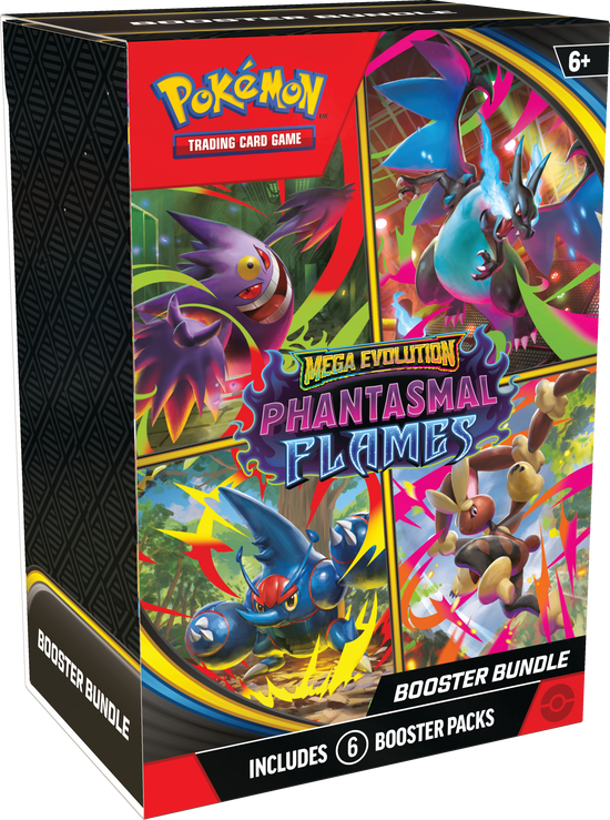 Mega Evolution - Phantasmal Flames - Booster Bundle (Inglés)