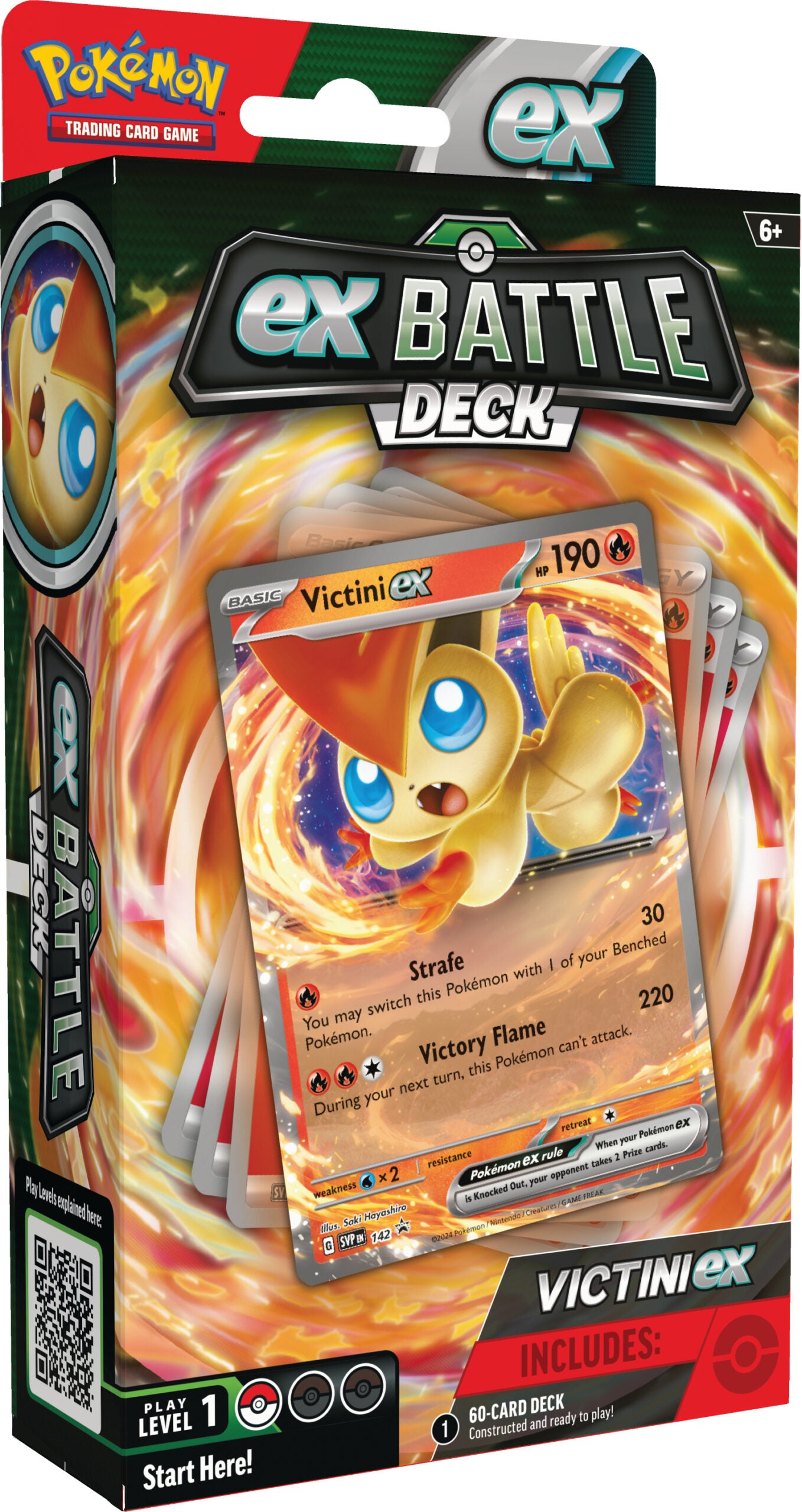 Ex Battle Deck Victini ex (INGLÉS) - PREVENTA -