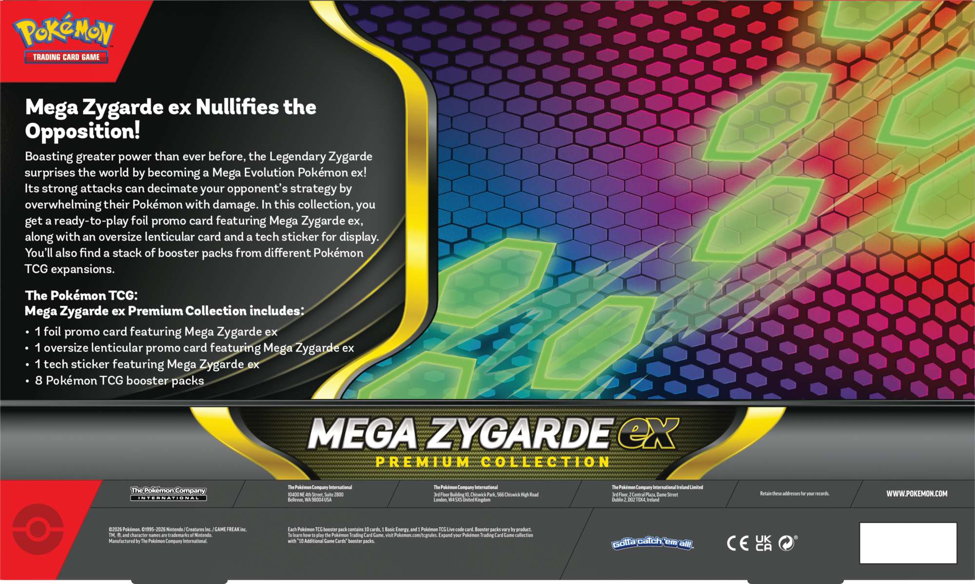 Mega Zygarde ex Premium Collection (PREVENTA)