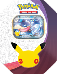 30th Celebration - Sylveon ex & Greninja ex Tin (PREVENTA PRÓXIMAMENTE)