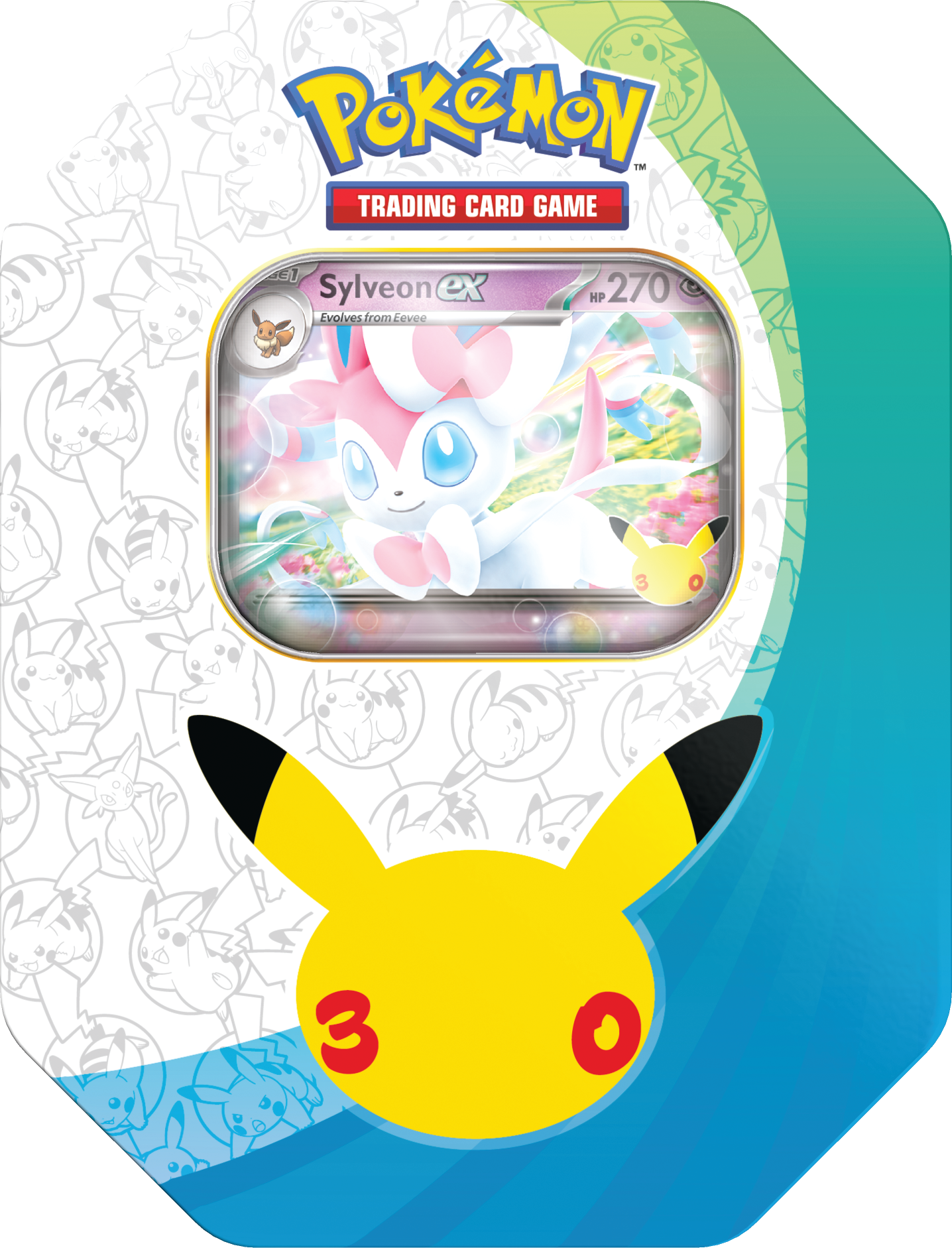 30th Celebration - Sylveon ex & Greninja ex Tin (PREVENTA PRÓXIMAMENTE)