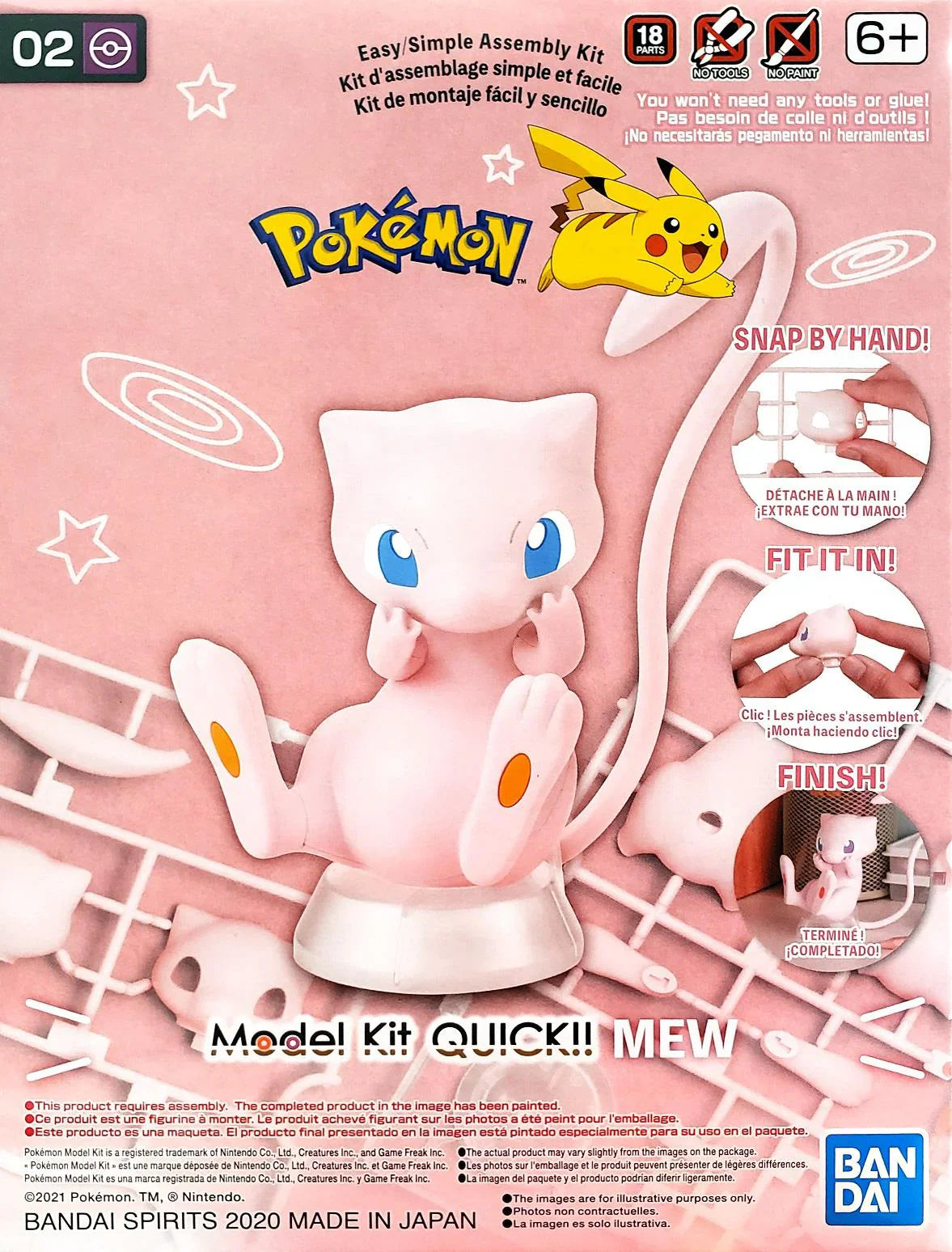 BANDAI MODEL KIT - POKÉMON -