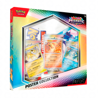 Paquete Minitins + Poster Prismatic Evolutions - ESPAÑOL-Kantocards
