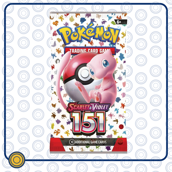 Scarlet & Violet 151 Booster Pack-Kantocards