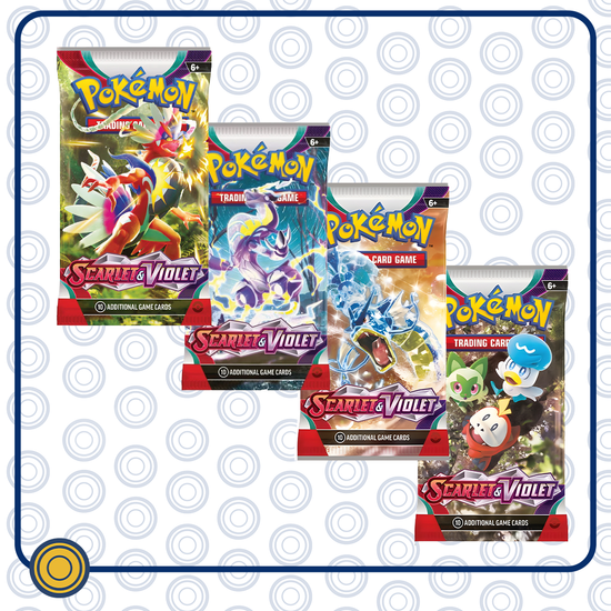 Booster Pack - Scarlet and Violet (Inglés)-Kantocards
