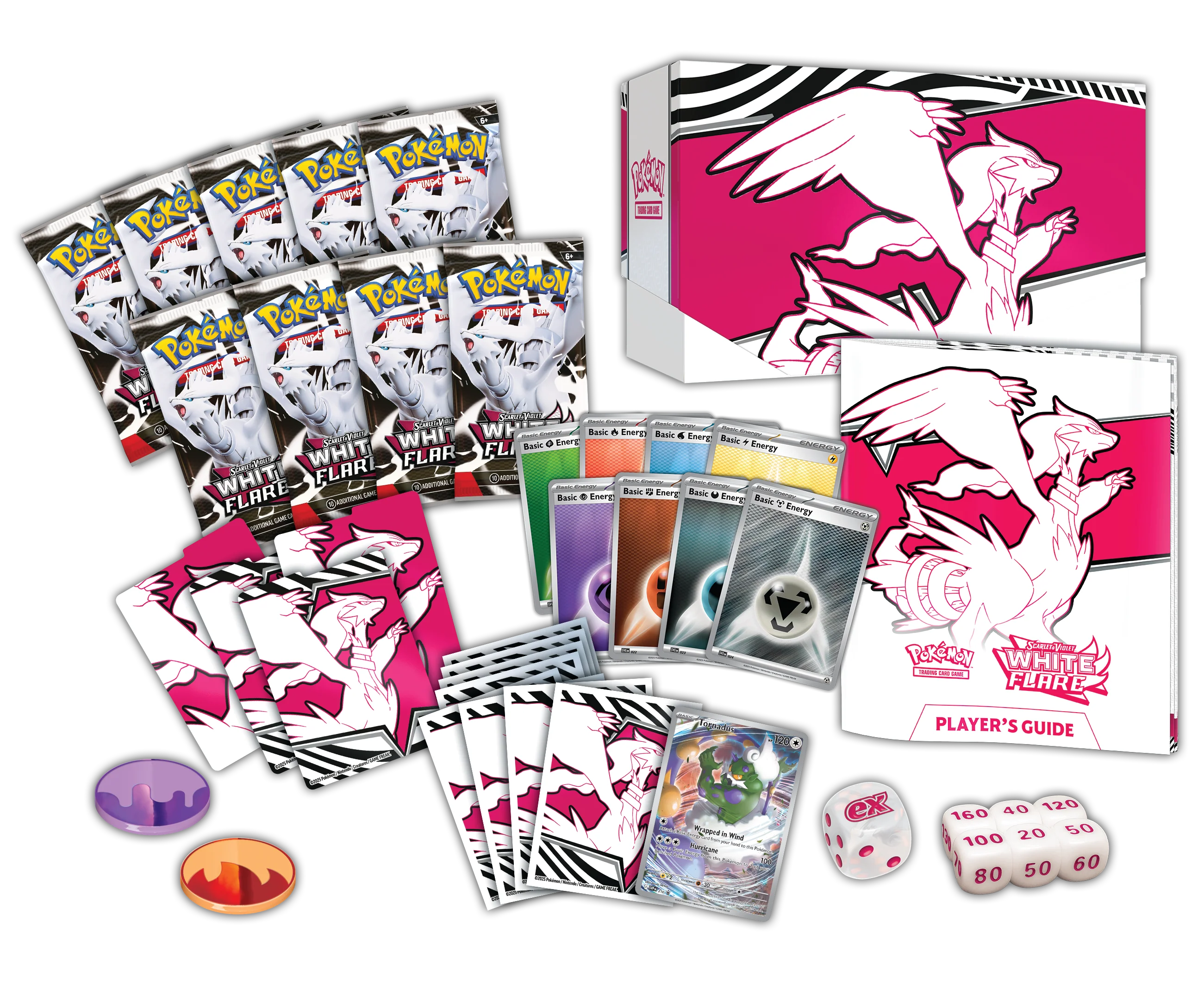 White Flare - Elite Trainer Box-Kantocards