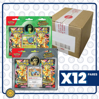 CASE Ascended Heroes Collection - 2 PACK BLISTER Erika/Larry  (Envio 20 de Febrero)