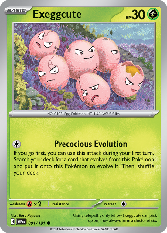 Exeggcute 001/191 - Common