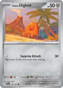 Alolan Diglett 122/191 - Common - Reverse Holo-Kantocards