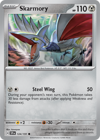 Skarmory 124/191 - Common-Kantocards