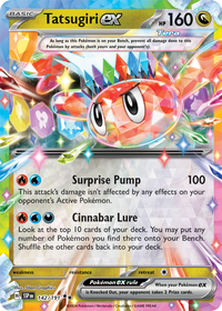 Tatsugiri ex 142/191 - Double Rare-Kantocards