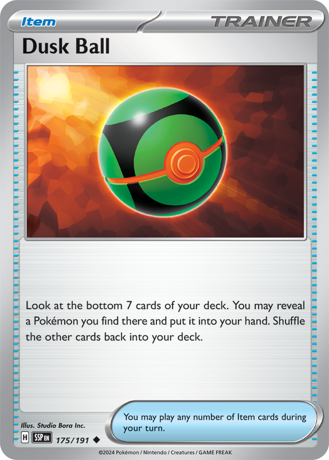 Dusk Ball 175/191 - Uncommon - Reverse Holo