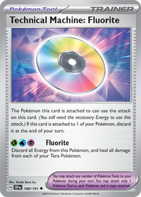 Technical Machine: Fluorite 188/191 - Uncommon - Reverse Holo-Kantocards