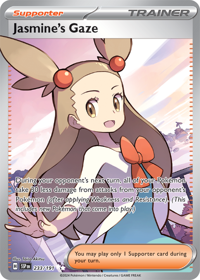 Jasmine's Gaze 233/191 - Ultra Rare-Kantocards