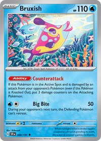 Bruxish 049/191 - Uncommon-Kantocards