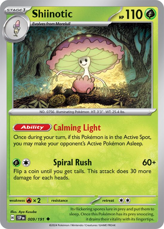 Shiinotic 009/191 - Uncommon