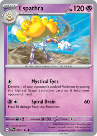 Espathra 095/191 - Uncommon - Reverse Holo-Kantocards
