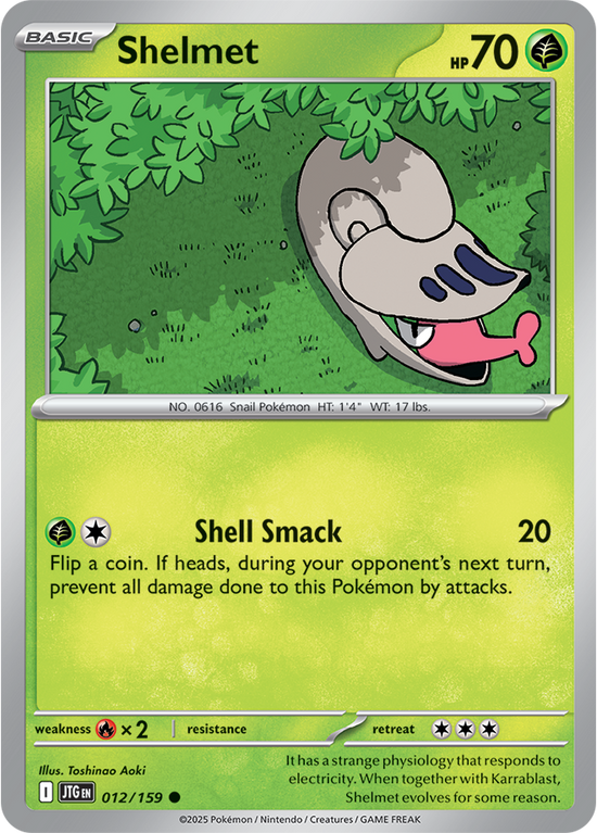 Shelmet 012/159 - Common