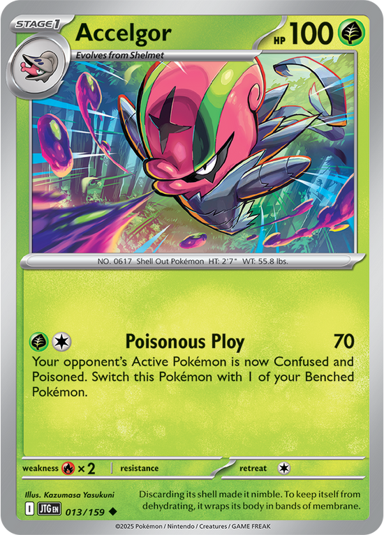 Accelgor 013/159 - Uncommon