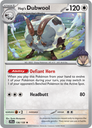 Hop's Dubwool 136/159 - Rare - Holo-Kantocards