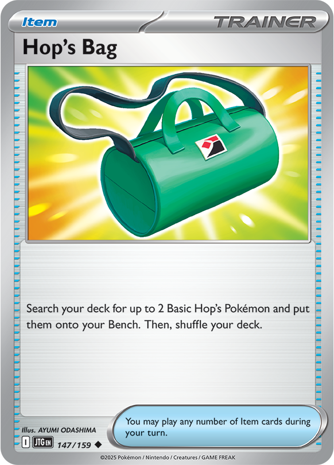 Hop's Bag 147/159 - Uncommon - Reverse Holo