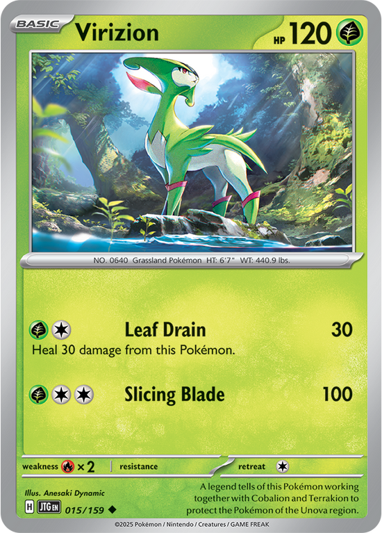 Virizion 015/159 - Uncommon
