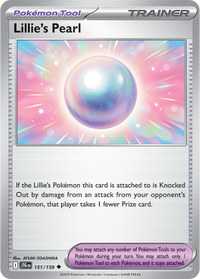 Lillie's Pearl 151/159 - Uncommon - Reverse Holo-Kantocards