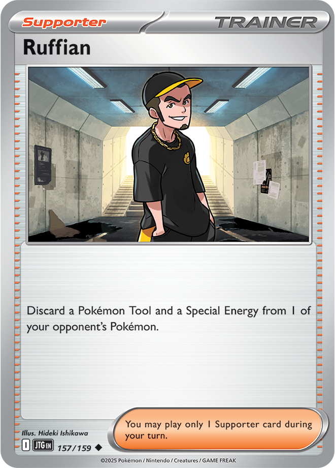 Ruffian 157/159 - Uncommon - Reverse Holo