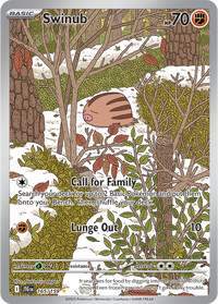 Swinub 165/159 - Illustration Rare-Kantocards